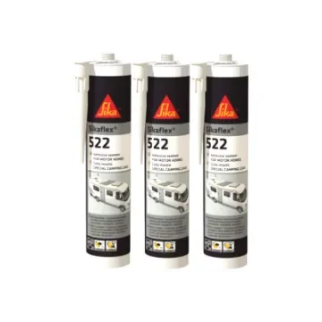 Sika - Pack of 3 Sikaflex 522 Caravan Sealant - White - 634863x3 product image