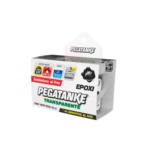 Pegatanke - Transparent 32GR Bi-Component Epoxy Glue - 96482 product image