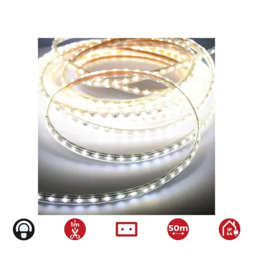 EDM - LED Strip Reel 60 LEDs/m Cool White IP44 - 31915 product image