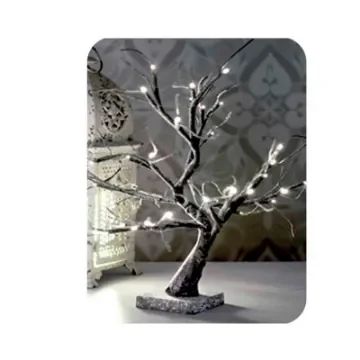 EDM - 3D Snow-Covered Sakura Tree 45cm Warm White - 71889 product image