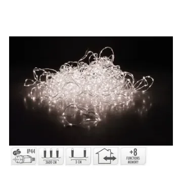 Soft Wire Garland 1200 Warm White LEDs - 72320 product image
