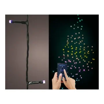 LUMINEO - Bluetooth Multicolour Dancing LED Garland 24.9m - 71084 product image