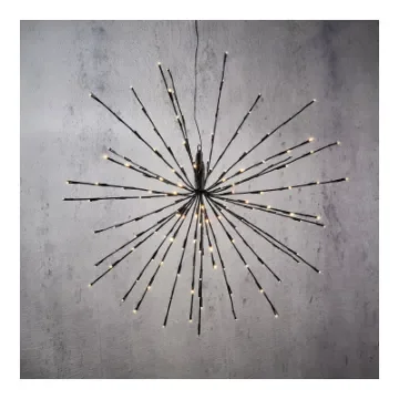 Luca - Decorative Garland Cold White Firework Style Ø70cm - 72359 product image