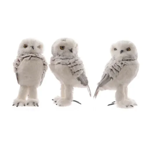 NO DISPONIBLE - Owl Polyester Assorted Models 11x14x21cm - 72416 product image
