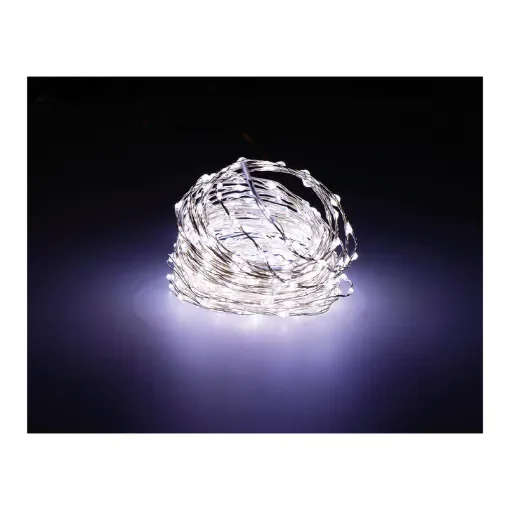 Micro LED Garland - Flashing Cold Light 14m - 71392 product image