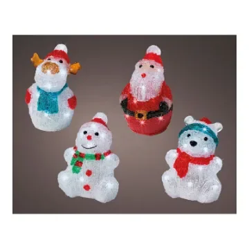 LUMINEO - Acrylic Indoor LED Figure 16 Assorted Models - 72404 product image