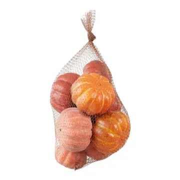 NO DISPONIBLE - Set of 9 Decorative Network Pumpkins - 72352 product image