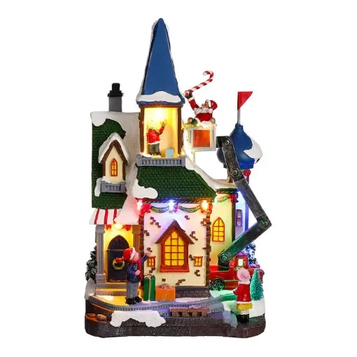 Decorative Christmas House with Lights - 72365 product image