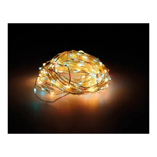 NO DISPONIBLE - Extra Dense Golden-Multicolour LED Garland - 71390 product image