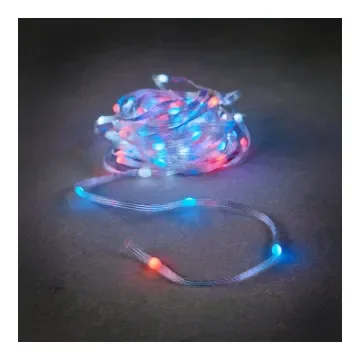 NO DISPONIBLE - Multicoloured LED Garland with Remote - 72380 product image