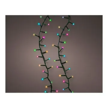 LED Garland - Multicolour Pastel Flashing 750 LEDs - 72384 product image