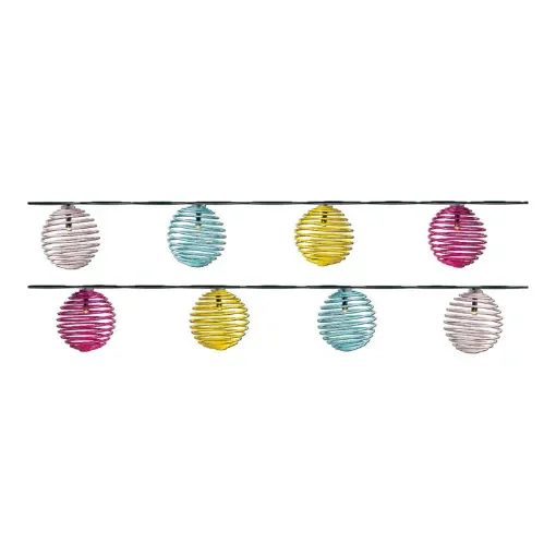 LUMINEO - Multicoloured Solar Garland 10 LEDs - 83327 product image