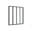 Verriere - Interior Aluminium Glass Wall - 4 Panes - 35-V4-139-123-9005FT-35-2VIT4-32.8-120x2 product image