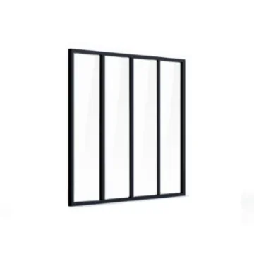 Verriere - Interior Aluminium Glass Wall - 4 Panes - 35-V4-139-123-9005FT-35-2VIT4-32.8-120x2 product image
