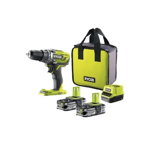 Ryobi - RYOBI Drill/Driver 18V One+ with 2 Batteries - 5133003774 product image