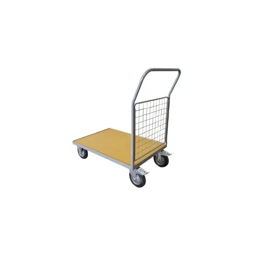 Divers_SM - 500 kg Wooden Platform Trolley with Backrest - WPG50B product image