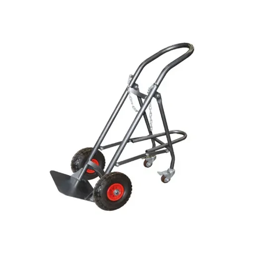 Stockman - 1 Bottle Trolley Inflatable Wheels - SAC120-RG product image