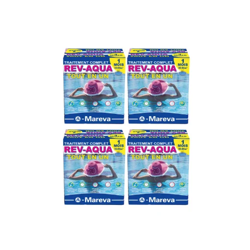 Mareva - Rev-Aqua Complete Pool Treatment Kit 30-60 m³ - 140011Ux4 product image