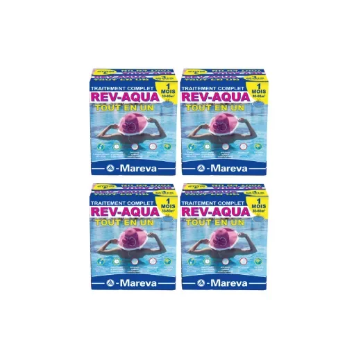 Mareva - Rev-Aqua Complete Pool Treatment Kit 30-60 m³ - 140011Ux4 product image