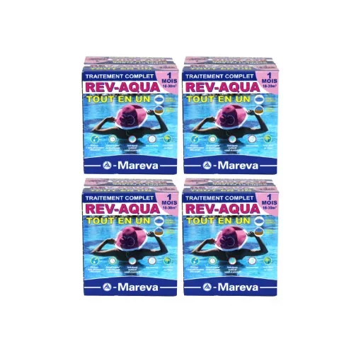 Mareva - Rev-Aqua Complete Pool Treatment Kit 18-30 m³ - 140001Ux4 product image