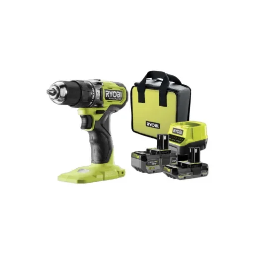 Ryobi - 18V One+ Brushless Hammer Drill/Driver - RPD18BL1-2C42S product image