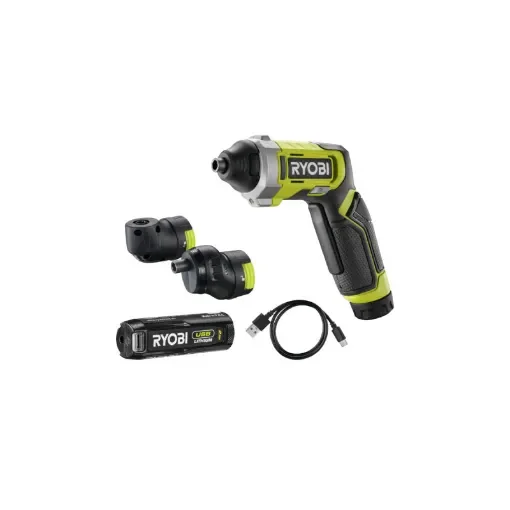 Ryobi - 4V USB Lithium Screwdriver with 2.0Ah Battery - 5133006211 product image