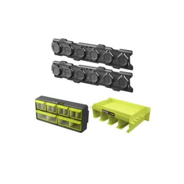 Ryobi - LINK System Pack 2 Wall Rails & Organiser - 5132006076-5132006079-5132006341 product image