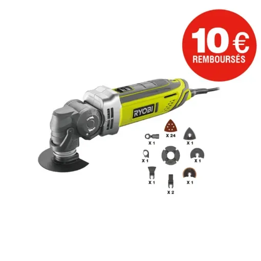 Ryobi - Multifunction Tool 300W with Carrying Bag - 5133002446-ODRété24 product image