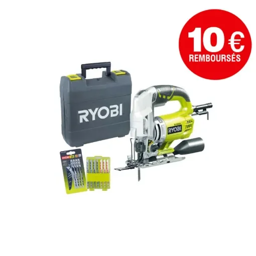 Ryobi - Corded Jigsaw 600W with Accessories - 5133002327-ODRété24 product image