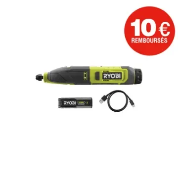 Ryobi - RPC4-120G Wood Shears 4V with 2.0Ah Battery - 5133005640-ODRété24 product image
