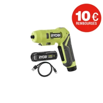 Ryobi - 4V USB Lithium Screwdriver - RSDP4-120G product image