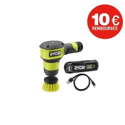 Ryobi - 4V USB Lithium Motorised Brush - RSCR4-120G product image