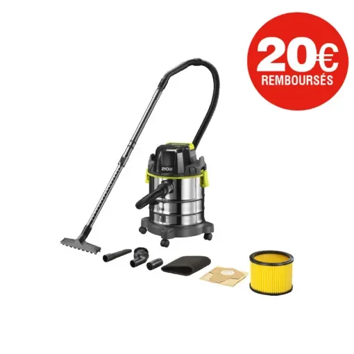 Ryobi - 18V One Plus Wet and Dry Vacuum Cleaner - R18WDV-0 product image