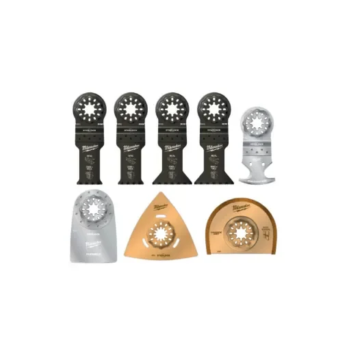 Milwaukee - Set of 8 Blades for Multifunction Tools - 48906088 product image