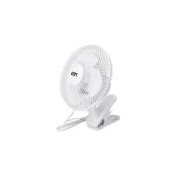 EDM - 15W Clip Fan 15cm - White - 33961 product image