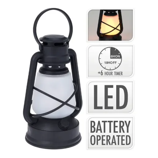 LUMINEO - LED Decorative Lantern with 16 LEDs - 71679 product image