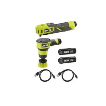 Ryobi - 4V Inflator Pack with Motorised Brush - 5133006140-5133006183 product image