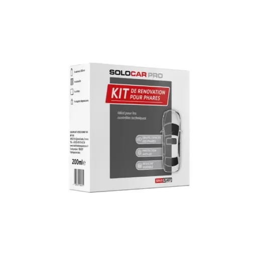 Soloplast - SOLOCAR Pro Headlight Renovation Kit - 158037 product image