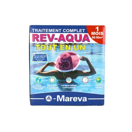 Mareva - Rev-Aqua Complete Pool Treatment Kit 60-90 m³ - 140021U product image
