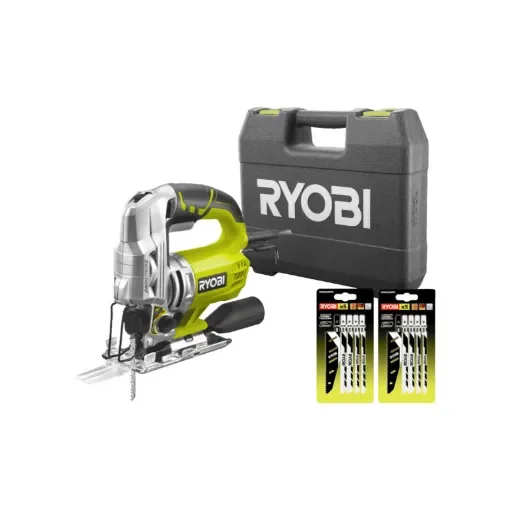 Ryobi - Pendulum Jigsaw 600W with 5 Blades - 5133004444-5132002697 product image