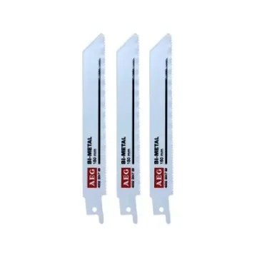 AEG - Set of 3 Reciprocating Saw Blades 1.8x150mm - 4932354789 product image