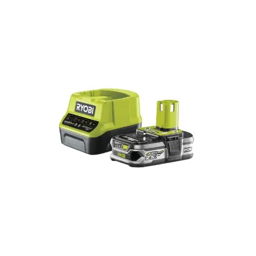 Ryobi - 18V One+ Lithium-ion Battery Pack 2.5 Ah & Fast Charger - 5133003756 product image