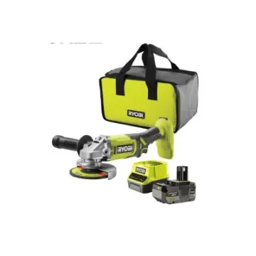 Ryobi - 18V Angle Grinder 125mm with 4.0Ah Battery - 5133005643 product image