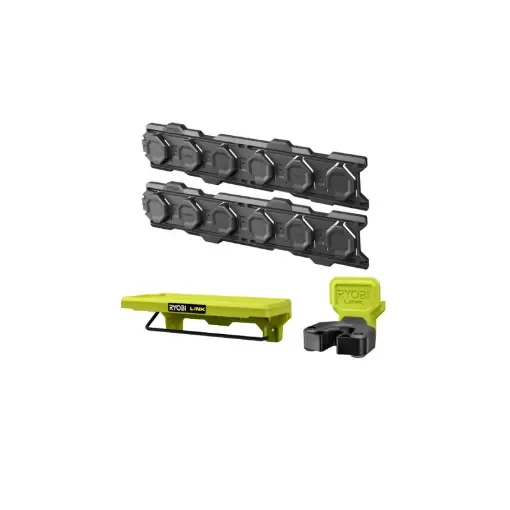 Ryobi - LINK System Wall Rails & Clamp Set - 5132006076-5132006372-5132006424 product image