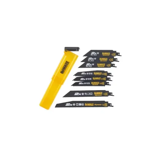 Dewalt - 8 Blade Set for Reciprocating Saws - DT2443L-QZ product image