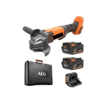 AEG - 18V Grinder 125mm with 2 Batteries & Charger - 4935498406 product image