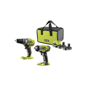 Ryobi - 18V Drill/Driver Pack with Impact Driver - R18DDID-220S product image