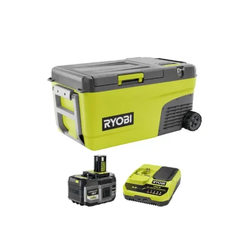Ryobi - 18V Hybrid Cooler on Wheels 23L - 5133006103-5133006264-5133006262 product image