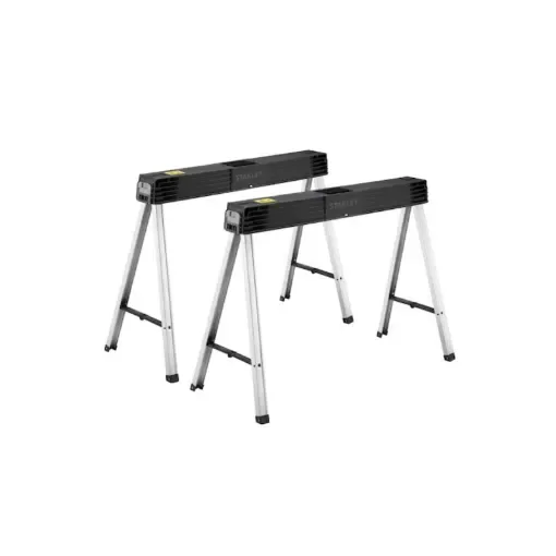 Stanley - Set of 2 Folding Metal Trestles 340 kg - 1-97-475 product image