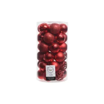 EDM Christmas Baubles Set - Red - 71868 product image